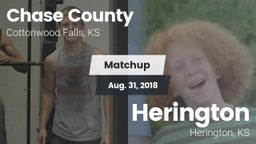 Matchup: Chase County High vs. Herington  2018