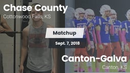 Matchup: Chase County High vs. Canton-Galva  2018