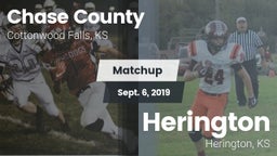 Matchup: Chase County High vs. Herington  2019