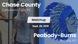 Matchup: Chase County High vs. Peabody-Burns  2019