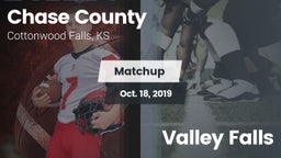 Matchup: Chase County High vs. Valley Falls 2019