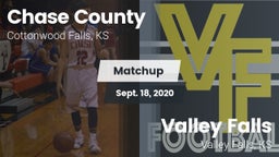 Matchup: Chase County High vs. Valley Falls 2020