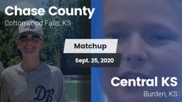 Matchup: Chase County High vs. Central  KS 2020