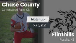 Matchup: Chase County High vs. Flinthills  2020
