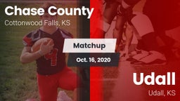 Matchup: Chase County High vs. Udall  2020