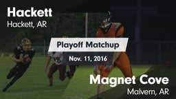 Matchup: Hackett  vs. Magnet Cove  2016