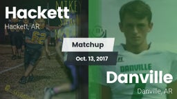 Matchup: Hackett  vs. Danville  2017