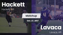 Matchup: Hackett  vs. Lavaca  2017
