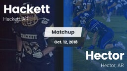 Matchup: Hackett  vs. Hector  2018