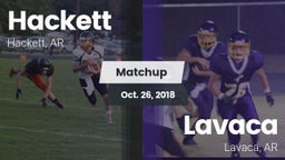 Matchup: Hackett  vs. Lavaca  2018