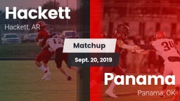 Matchup: Hackett  vs. Panama  2019