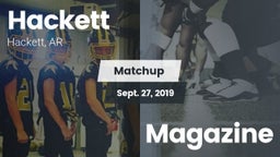 Matchup: Hackett  vs. Magazine 2019