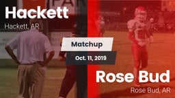 Matchup: Hackett  vs. Rose Bud  2019