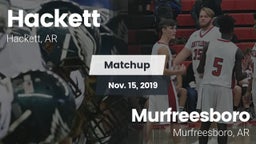 Matchup: Hackett  vs. Murfreesboro  2019