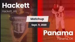 Matchup: Hackett  vs. Panama  2020