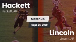 Matchup: Hackett  vs. Lincoln  2020