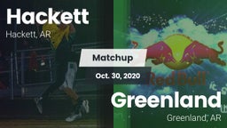Matchup: Hackett  vs. Greenland  2020