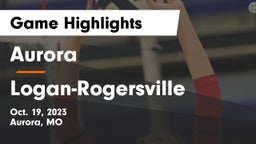 Aurora  vs Logan-Rogersville  Game Highlights - Oct. 19, 2023