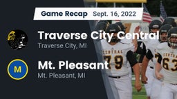 Recap: Traverse City Central  vs. Mt. Pleasant  2022