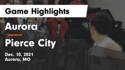 Aurora  vs Pierce City  Game Highlights - Dec. 10, 2021