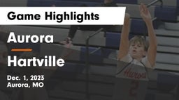 Aurora  vs Hartville   Game Highlights - Dec. 1, 2023