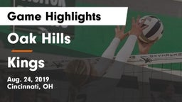 Oak Hills  vs Kings  Game Highlights - Aug. 24, 2019