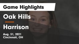 Oak Hills  vs Harrison  Game Highlights - Aug. 31, 2021