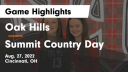 Oak Hills  vs Summit Country Day Game Highlights - Aug. 27, 2022