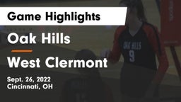 Oak Hills  vs West Clermont  Game Highlights - Sept. 26, 2022