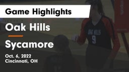 Oak Hills  vs Sycamore  Game Highlights - Oct. 6, 2022