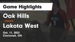 Oak Hills  vs Lakota West  Game Highlights - Oct. 11, 2022