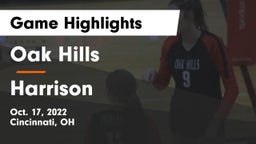 Oak Hills  vs Harrison  Game Highlights - Oct. 17, 2022