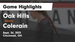 Oak Hills  vs Colerain  Game Highlights - Sept. 26, 2023