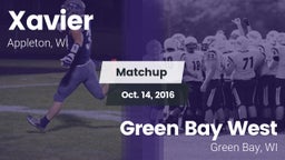 Matchup: Xavier High vs. Green Bay West  2016