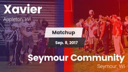 Matchup: Xavier High vs. Seymour Community  2017