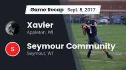 Recap: Xavier  vs. Seymour Community  2017