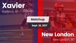 Matchup: Xavier High vs. New London  2017