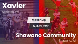 Matchup: Xavier High vs. Shawano Community  2017