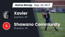 Recap: Xavier  vs. Shawano Community  2017