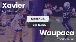 Matchup: Xavier High vs. Waupaca  2017