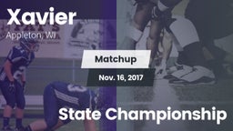 Matchup: Xavier High vs. State Championship 2017