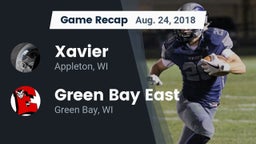 Recap: Xavier  vs. Green Bay East  2018