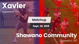 Matchup: Xavier High vs. Shawano Community  2018