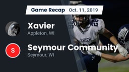 Recap: Xavier  vs. Seymour Community  2019