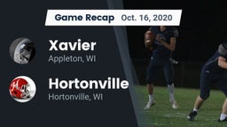 Recap: Xavier  vs. Hortonville  2020