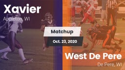 Matchup: Xavier High vs. West De Pere  2020