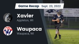 Recap: Xavier  vs. Waupaca  2022