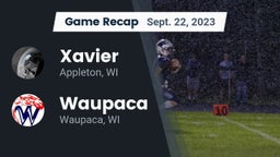 Recap: Xavier  vs. Waupaca  2023