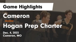 Cameron  vs Hogan Prep Charter  Game Highlights - Dec. 4, 2023