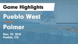 Pueblo West  vs Palmer  Game Highlights - Nov. 29, 2018